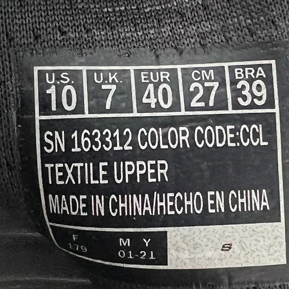 Sketchers Charcoal and White Archfit Sunshine Wedge Flip Flops Womens size 10 - Picture 9 of 9